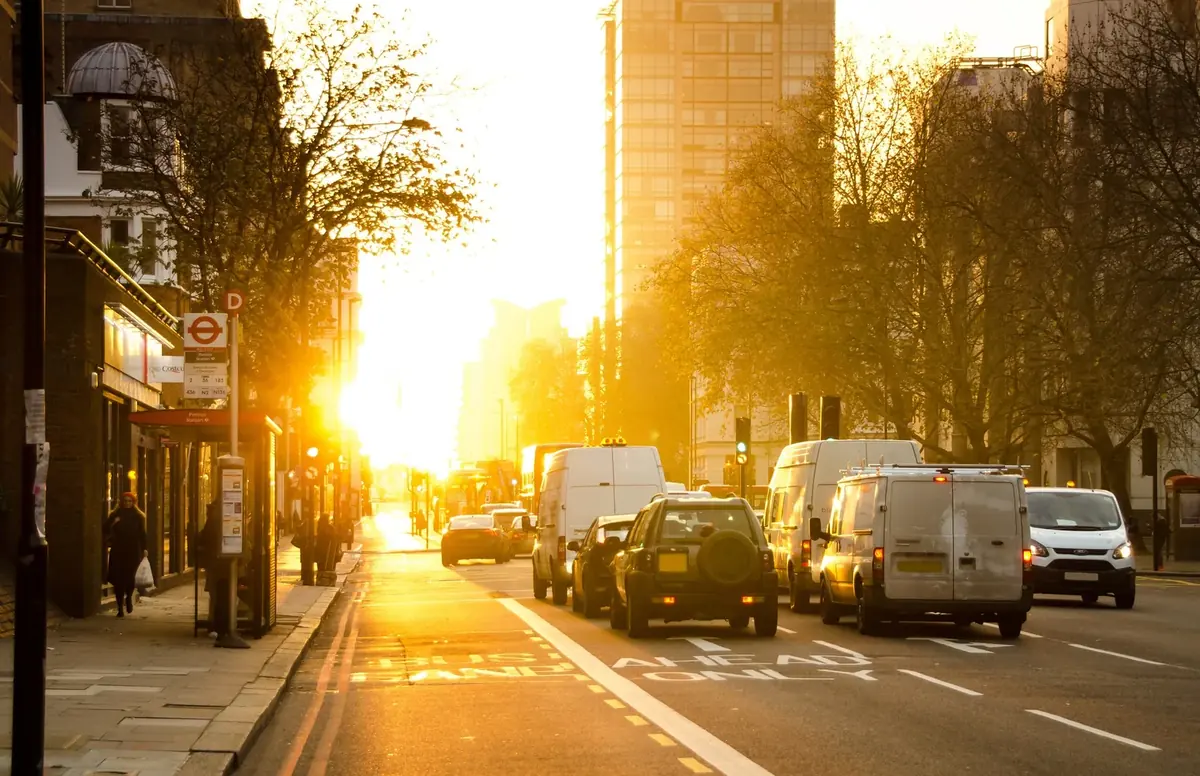 City and cars